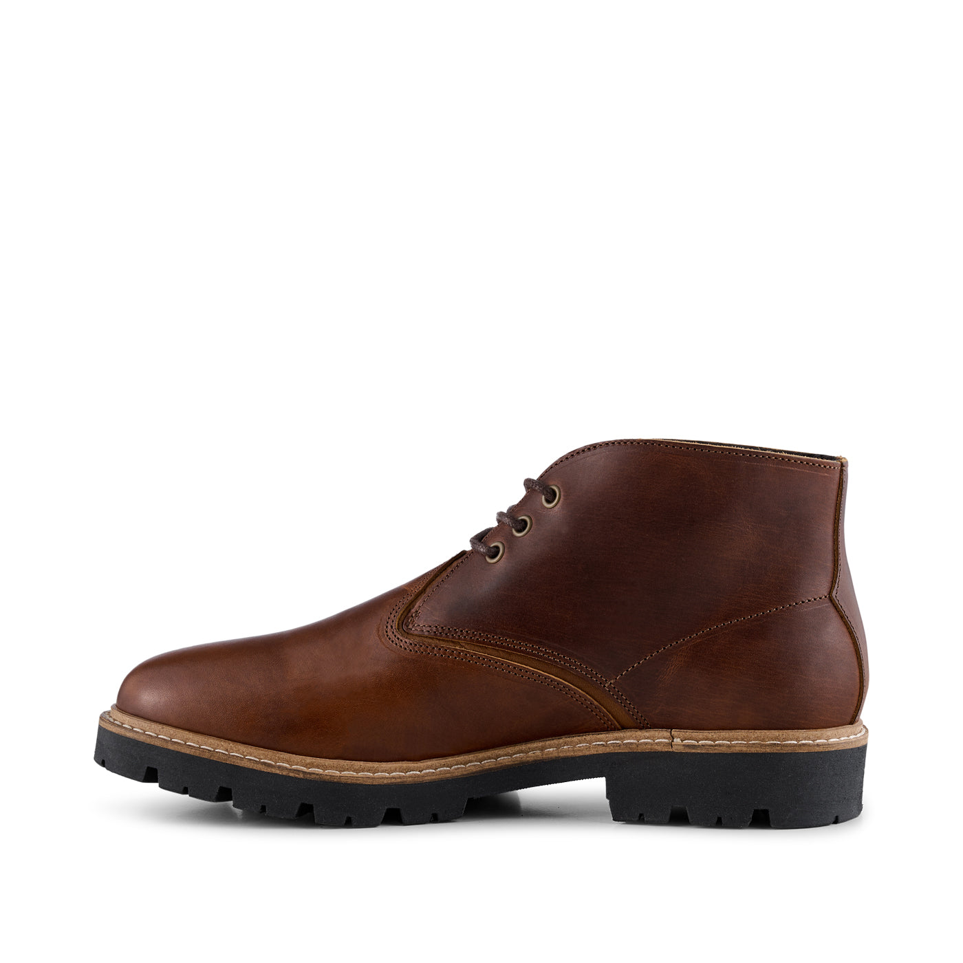 SHOE THE BEAR MENS Arc støvle læder Chukka Boots 135 TAN