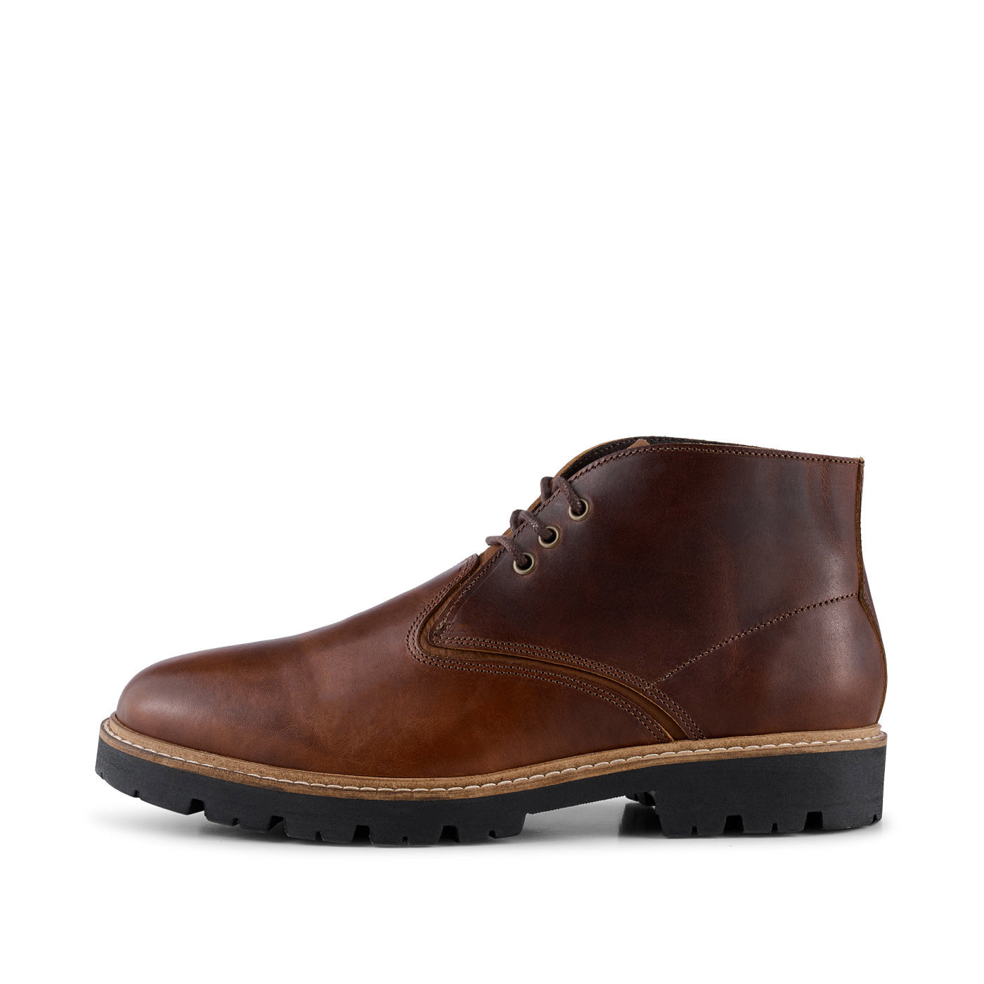 SHOE THE BEAR MENS Arc støvle læder Chukka Boots 135 TAN