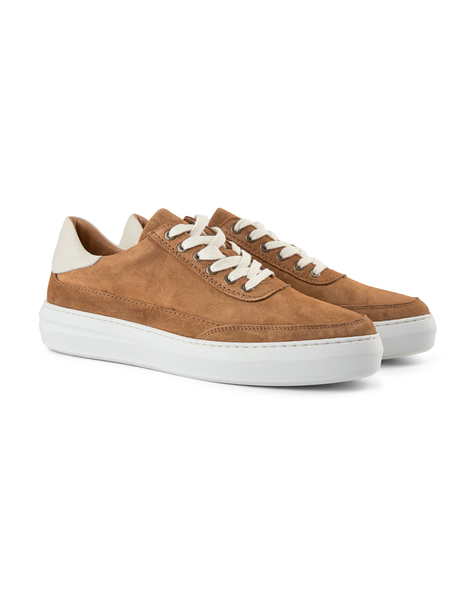 SHOE THE BEAR MENS Aren Suede Sneaker Sneakers 135 TAN