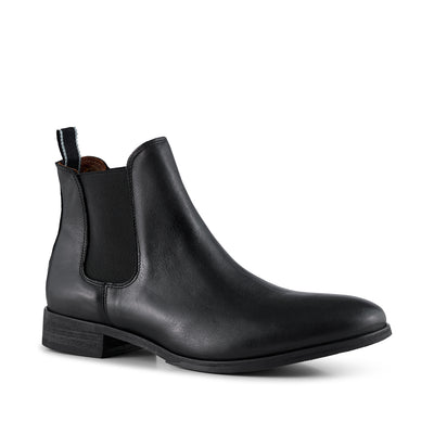 SHOE THE BEAR MENS Arnie chelsea boot leather Chelsea Boots 110 BLACK