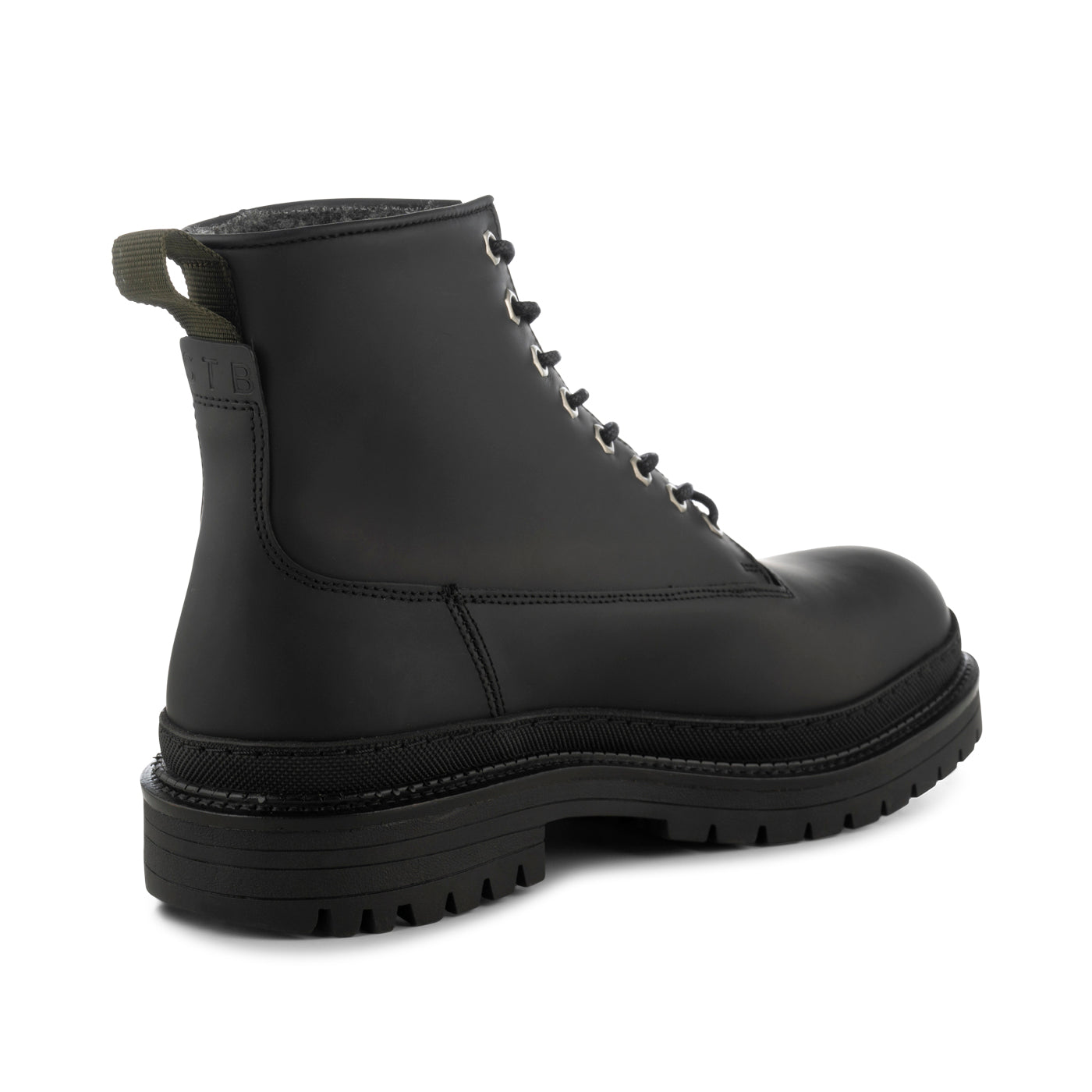 SHOE THE BEAR MENS Arvid lace up boot leather warm Boots 110 BLACK