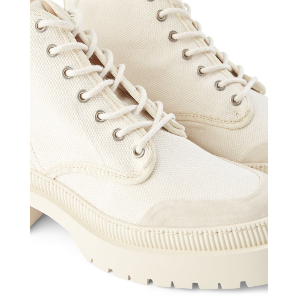 SHOE THE BEAR WOMENS Bea boot textile Boots 127 OFF WHITE