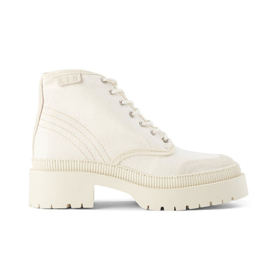 SHOE THE BEAR WOMENS Bea boot textile Boots 127 OFF WHITE