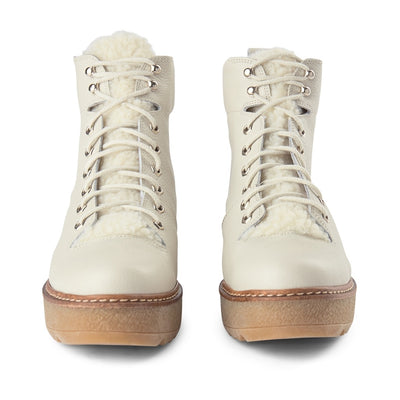 SHOE THE BEAR WOMENS Bex boot leather Boots 120 WHITE