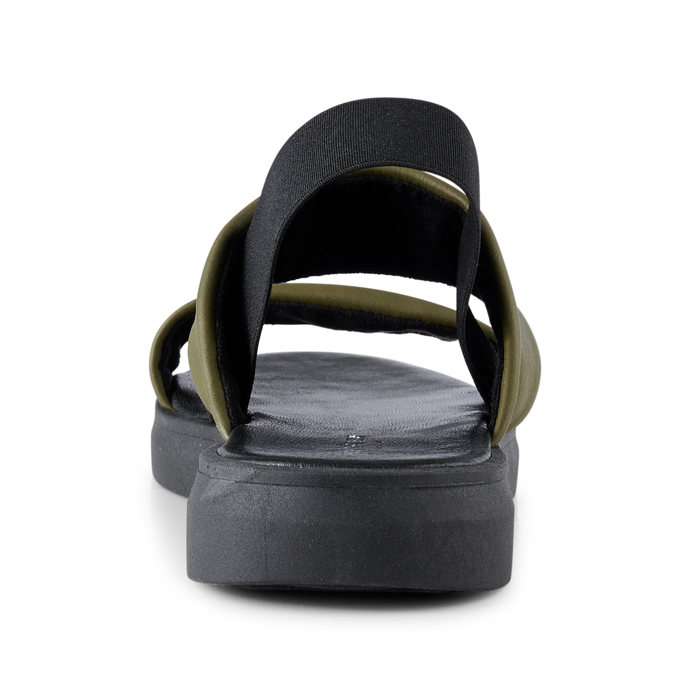SHOE THE BEAR WOMENS Brenna slingback leather Sandals 298 MOSS GREEN
