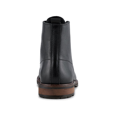 SHOE THE BEAR MENS Brigade Leather Boot Boots 116 BLACK / BROWN
