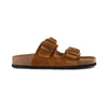 SHOE THE BEAR WOMENS Cara sandal suede Flat Sandals 135 TAN
