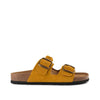 SHOE THE BEAR WOMENS Cara sandal suede Flat Sandals 230 YELLOW
