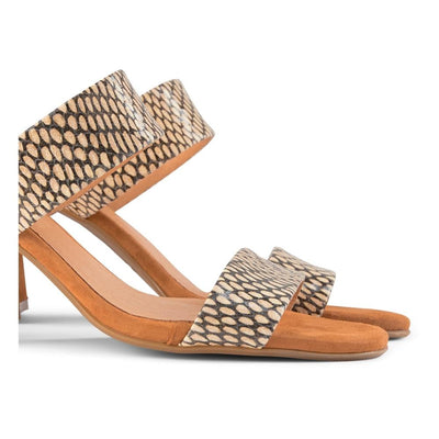 SHOE THE BEAR WOMENS Caren Heeled Suede Sandal Heel Sandals 250 MIX