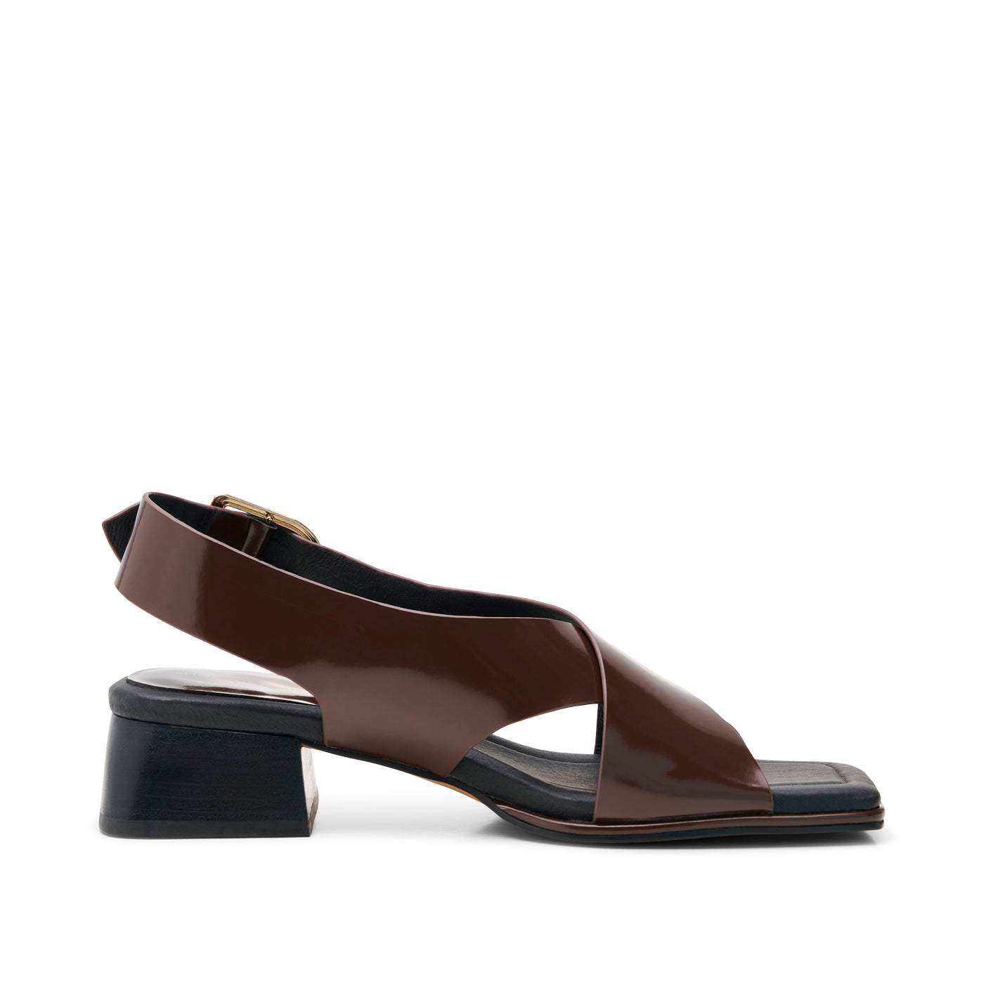 SHOE THE BEAR WOMENS Colette sandal leather Sandals 130 BROWN