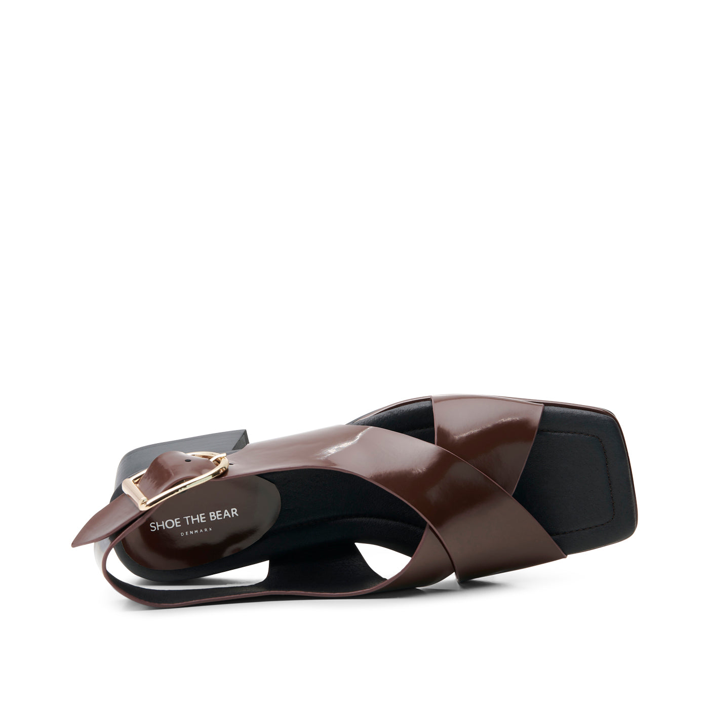 SHOE THE BEAR WOMENS Colette sandal leather Sandals 130 BROWN