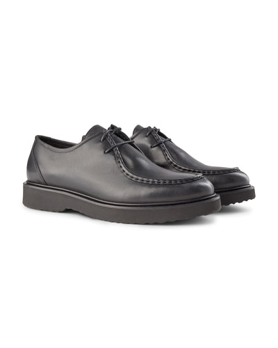 SHOE THE BEAR MENS Cosmos apron shoe leather Shoes 110 BLACK