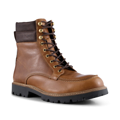 SHOE THE BEAR MENS Cube boot leather Boots 220 TAN