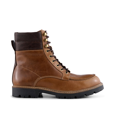 SHOE THE BEAR MENS Cube boot leather Boots 220 TAN