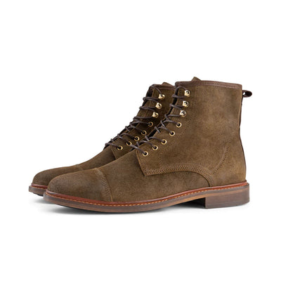 SHOE THE BEAR MENS Curtis boot waxed Boots 151 KHAKI