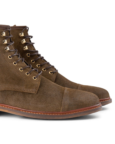 SHOE THE BEAR MENS Curtis boot waxed Boots 151 KHAKI