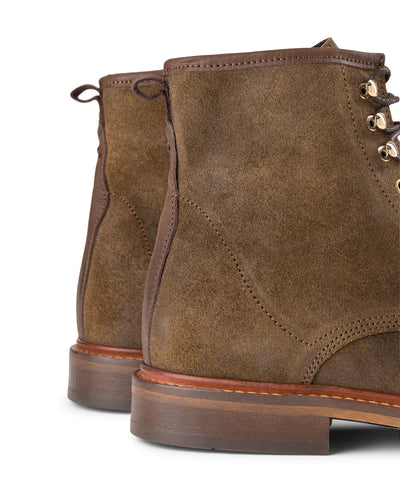 SHOE THE BEAR MENS Curtis boot waxed Boots 151 KHAKI