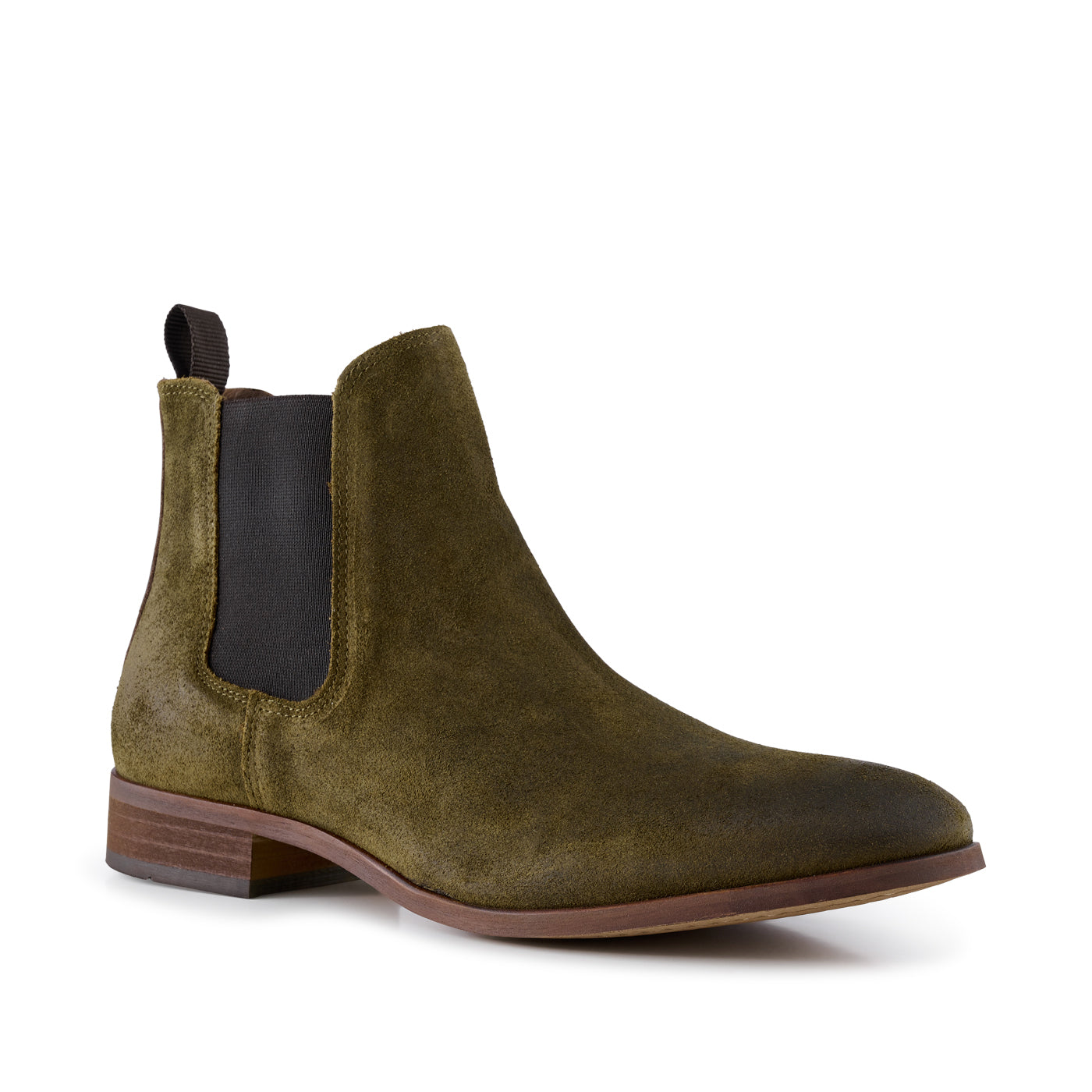 SHOE THE BEAR MENS Dev chelsea boot waxed Boots 151 KHAKI