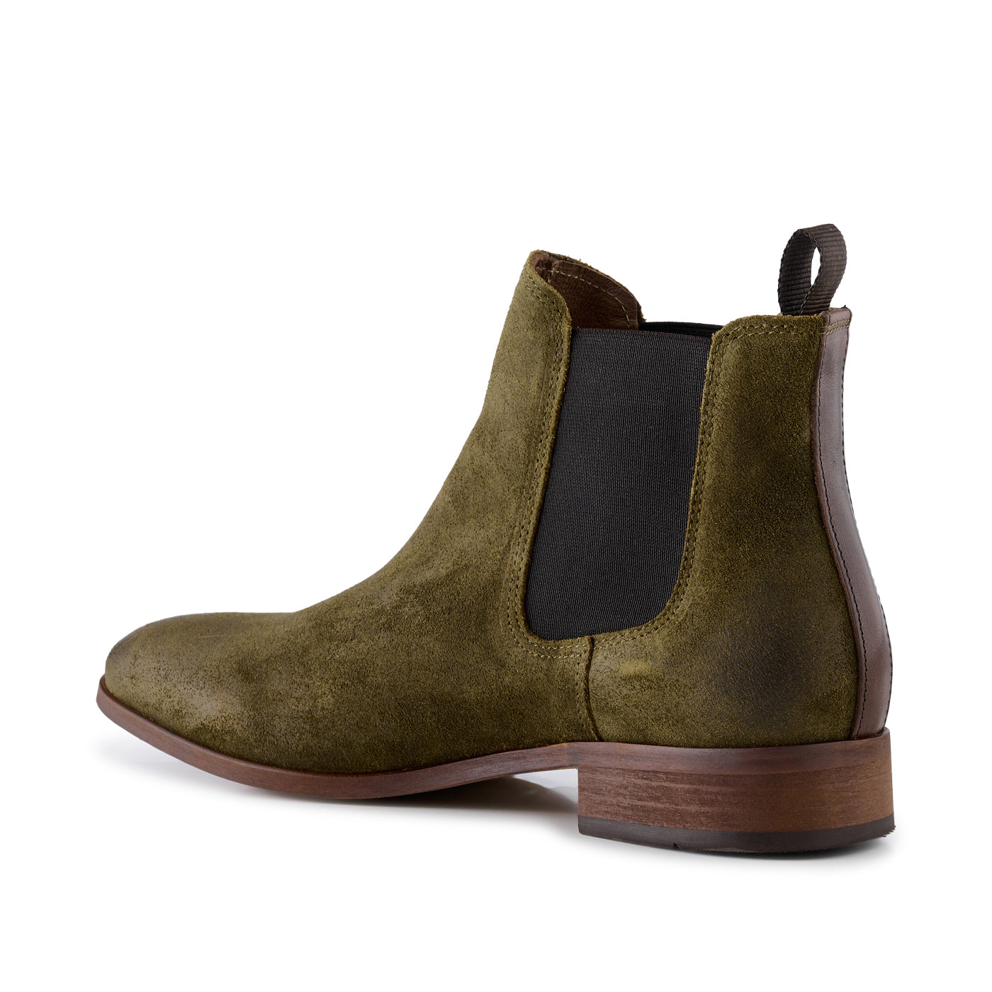 SHOE THE BEAR MENS Dev chelsea boot waxed Boots 151 KHAKI