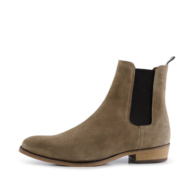 SHOE THE BEAR MENS Eli chelsea boot suede Boots 160 TAUPE