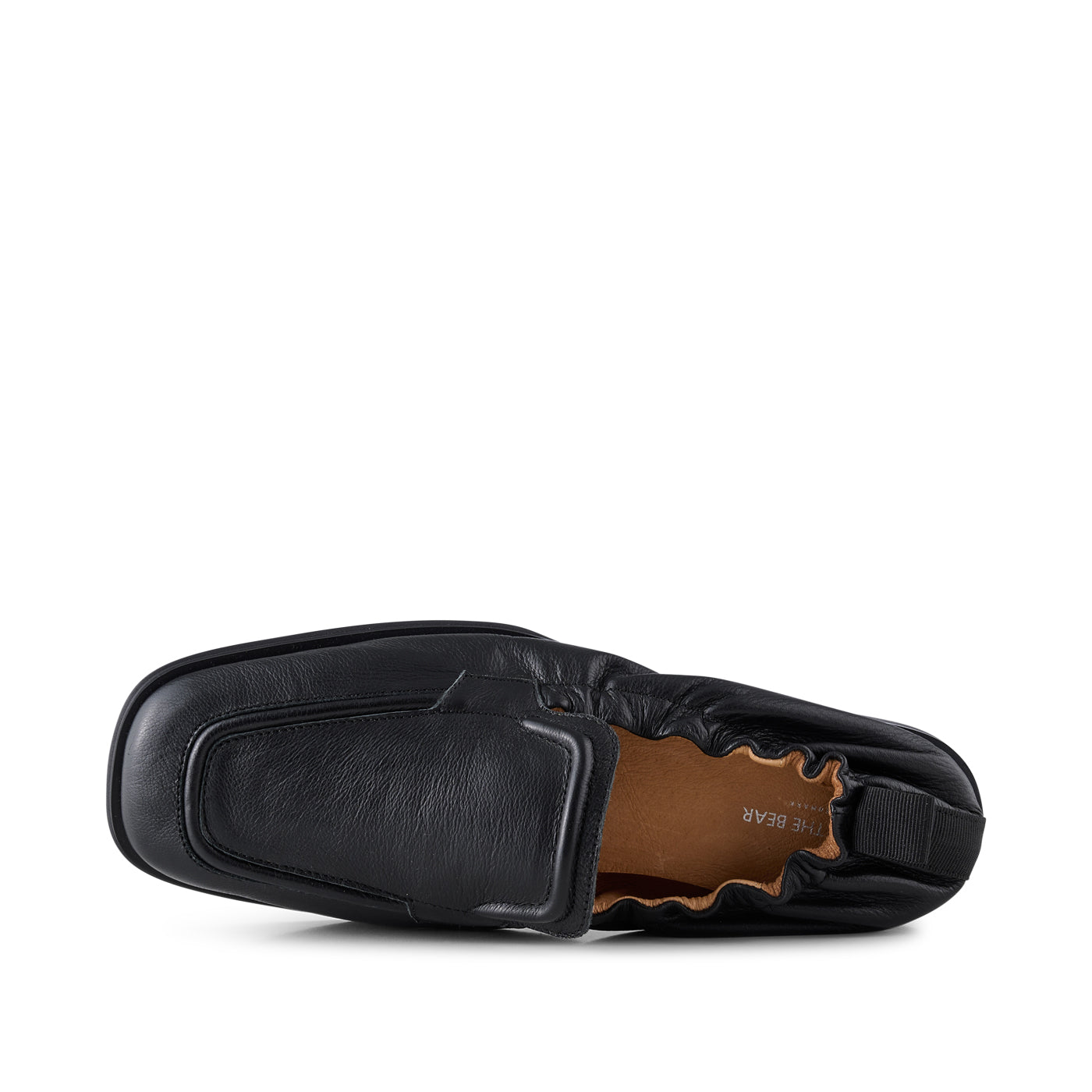 SHOE THE BEAR WOMENS Erika loafer leather Loafers 828 BLACK GRAIN