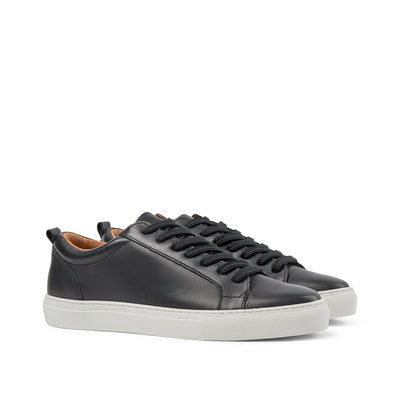 SHOE THE BEAR MENS Ethan sneaker leather Sneakers 110 BLACK