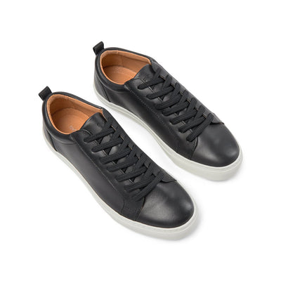 SHOE THE BEAR MENS Ethan sneaker leather Sneakers 110 BLACK
