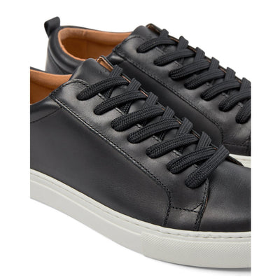 SHOE THE BEAR MENS Ethan sneaker leather Sneakers 110 BLACK