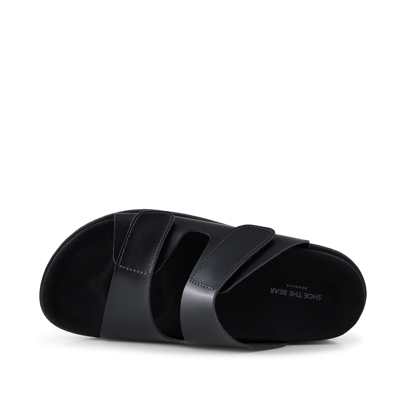 SHOE THE BEAR WOMENS Fern sandal leather Sandals 110 BLACK