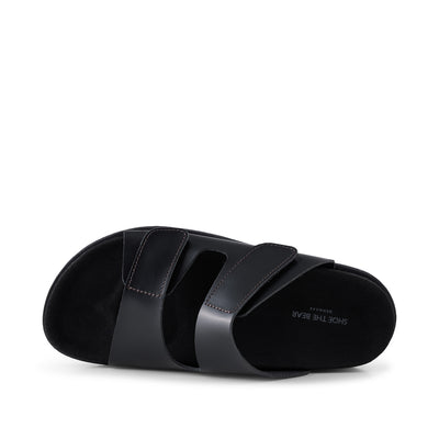 SHOE THE BEAR WOMENS Fern sandal leather Sandals 110 BLACK