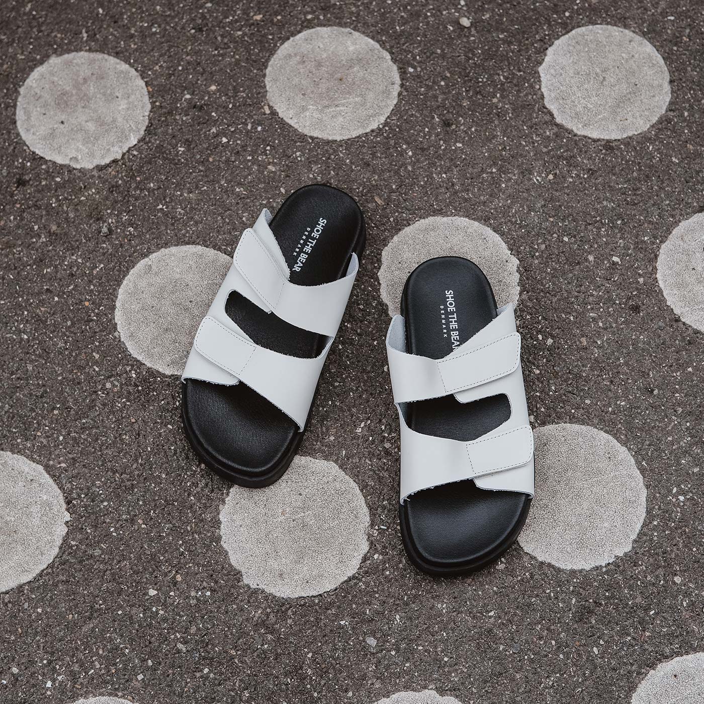 SHOE THE BEAR WOMENS Fern sandal leather Sandals 127 OFF WHITE