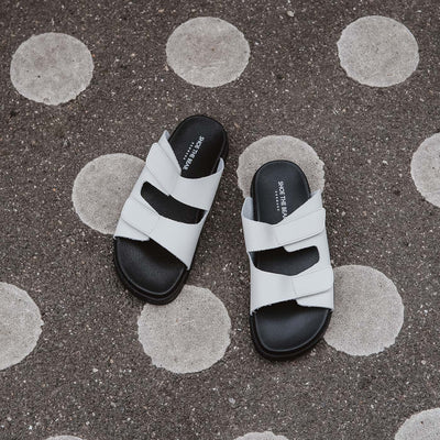 SHOE THE BEAR WOMENS Fern sandal leather Sandals 127 OFF WHITE