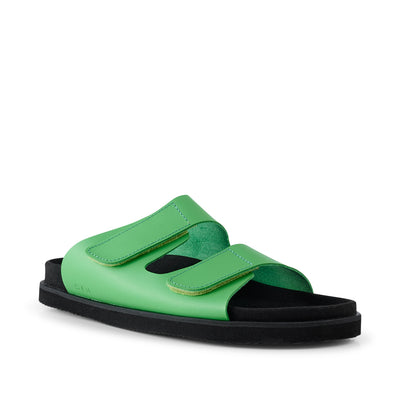 SHOE THE BEAR WOMENS Fern sandal leather Sandals 180 GREEN