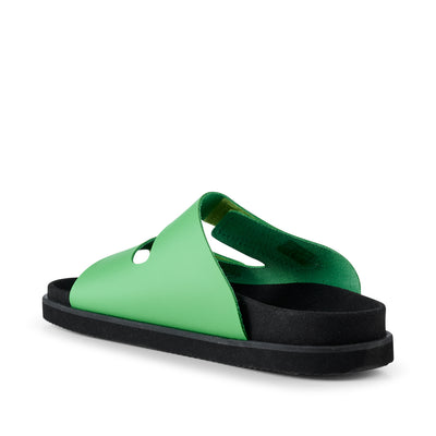 SHOE THE BEAR WOMENS Fern sandal leather Sandals 180 GREEN