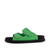 SHOE THE BEAR WOMENS Fern sandal leather Sandals 180 GREEN