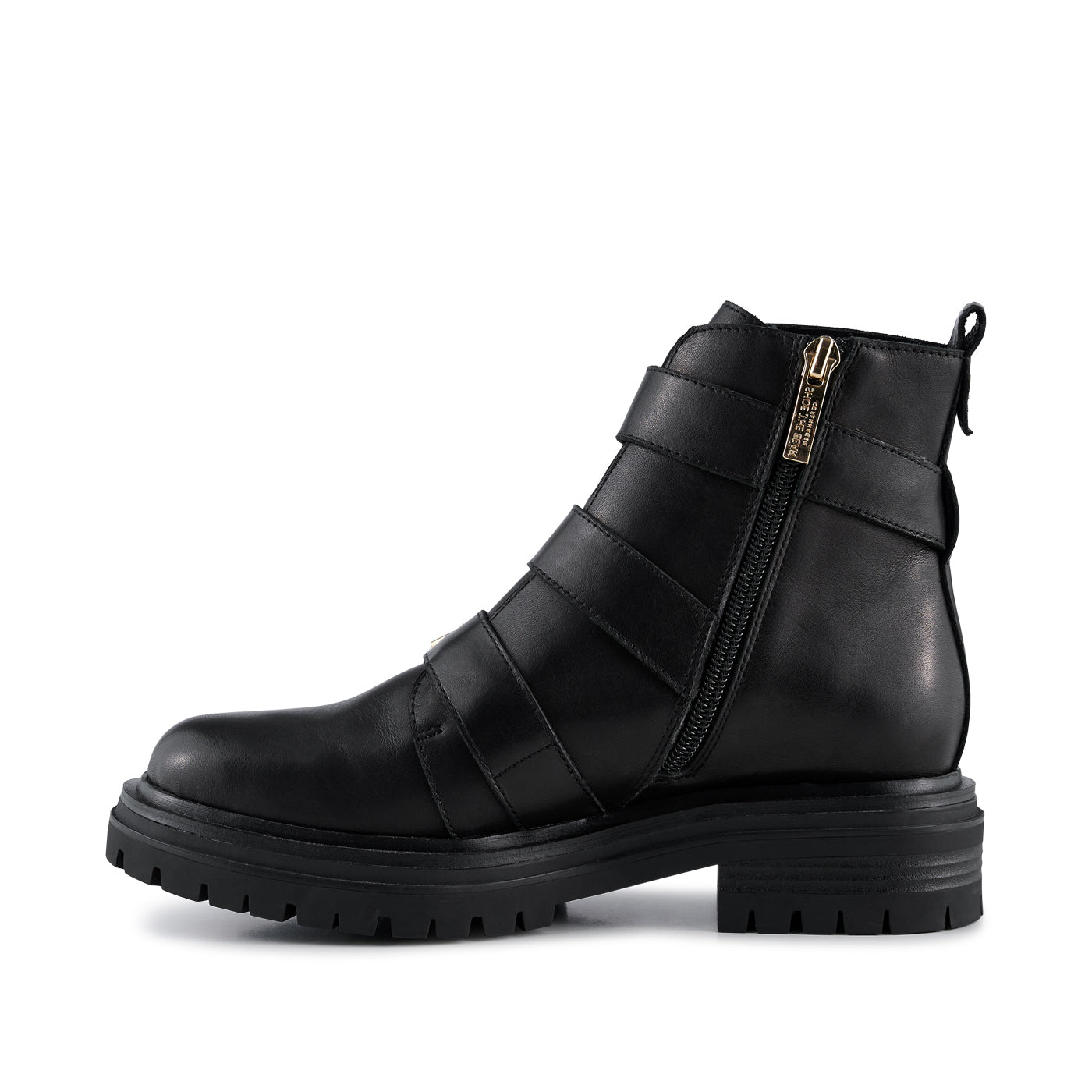 SHOE THE BEAR WOMENS Franka boot leather Boots 110 BLACK
