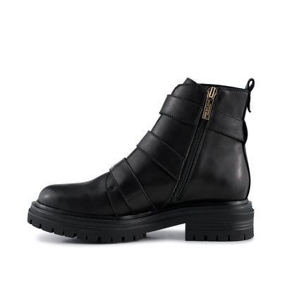 SHOE THE BEAR WOMENS Franka boot leather Boots 110 BLACK