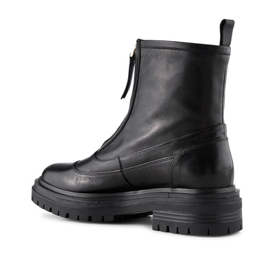 SHOE THE BEAR WOMENS Franka boot leather Boots 110 BLACK