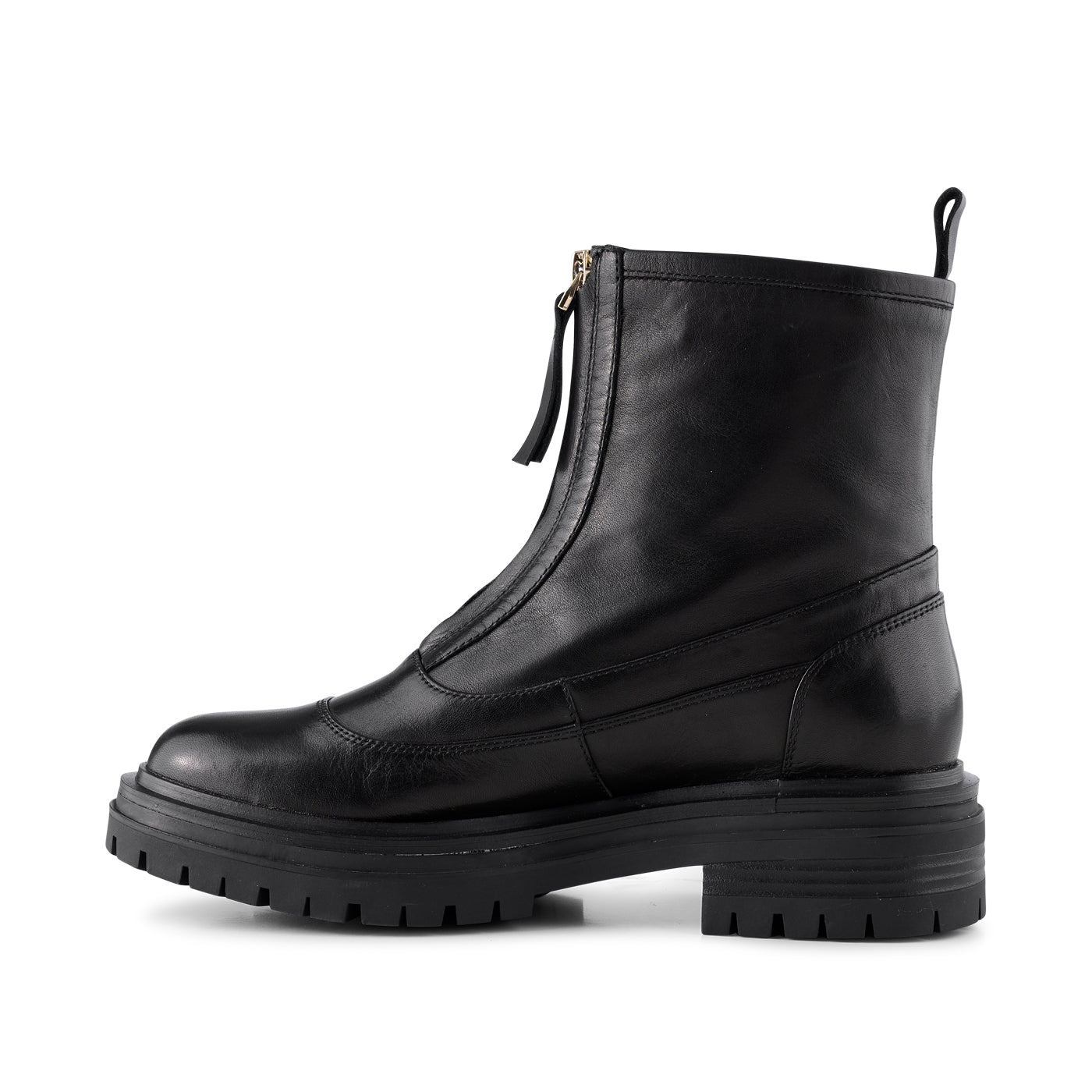SHOE THE BEAR WOMENS Franka boot leather Boots 110 BLACK