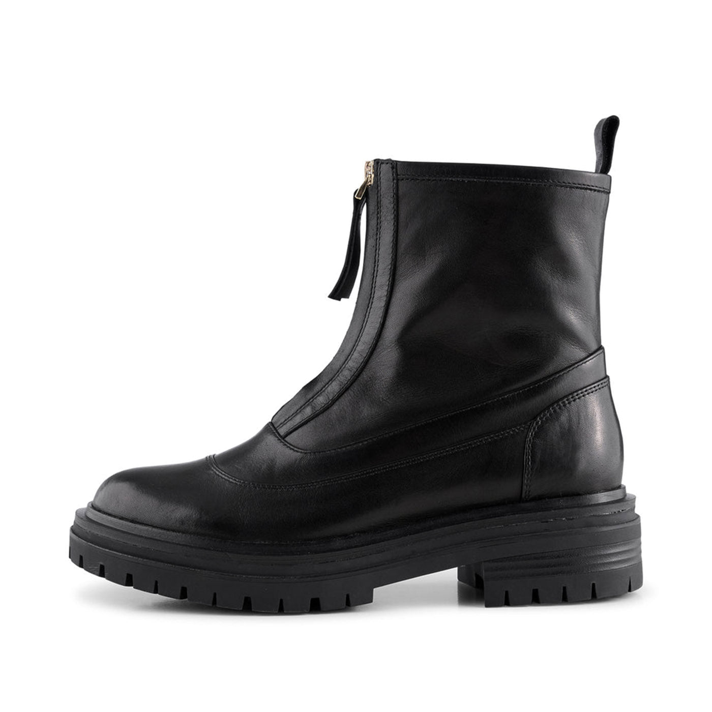 SHOE THE BEAR WOMENS Franka boot leather Boots 110 BLACK