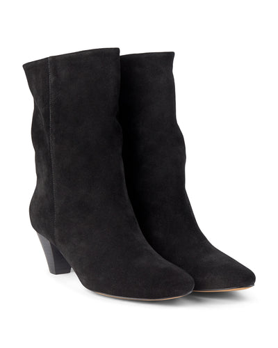 SHOE THE BEAR WOMENS Gita Suede Boot Boots 110 BLACK