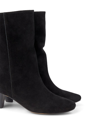SHOE THE BEAR WOMENS Gita Suede Boot Boots 110 BLACK