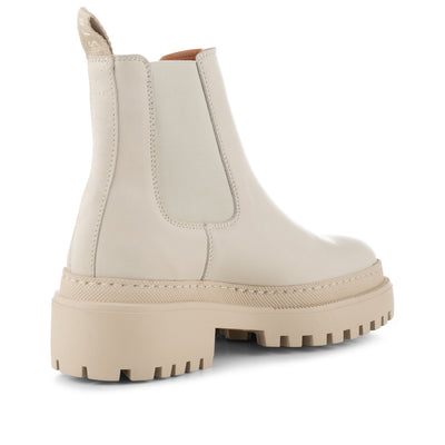 SHOE THE BEAR WOMENS Iona chelsea boot leather Boots 127 OFF WHITE