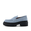 SHOE THE BEAR WOMENS Iona loafer suede Loafers 170 BLUE