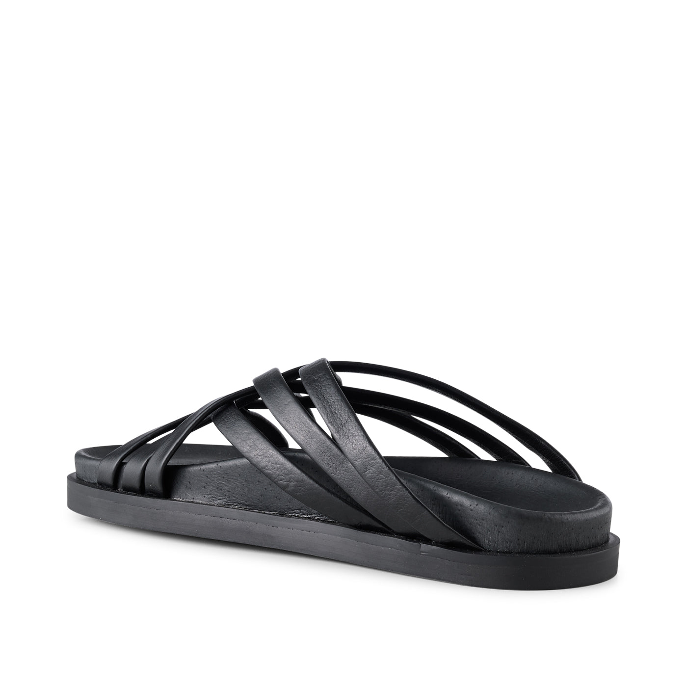SHOE THE BEAR WOMENS Ivy mule leather Sandals 110 BLACK