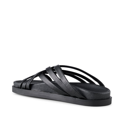 SHOE THE BEAR WOMENS Ivy mule leather Sandals 110 BLACK