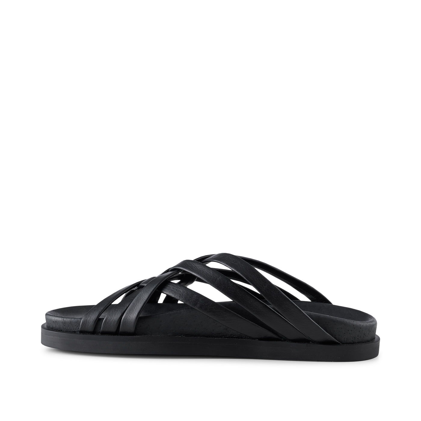 SHOE THE BEAR WOMENS Ivy mule leather Sandals 110 BLACK