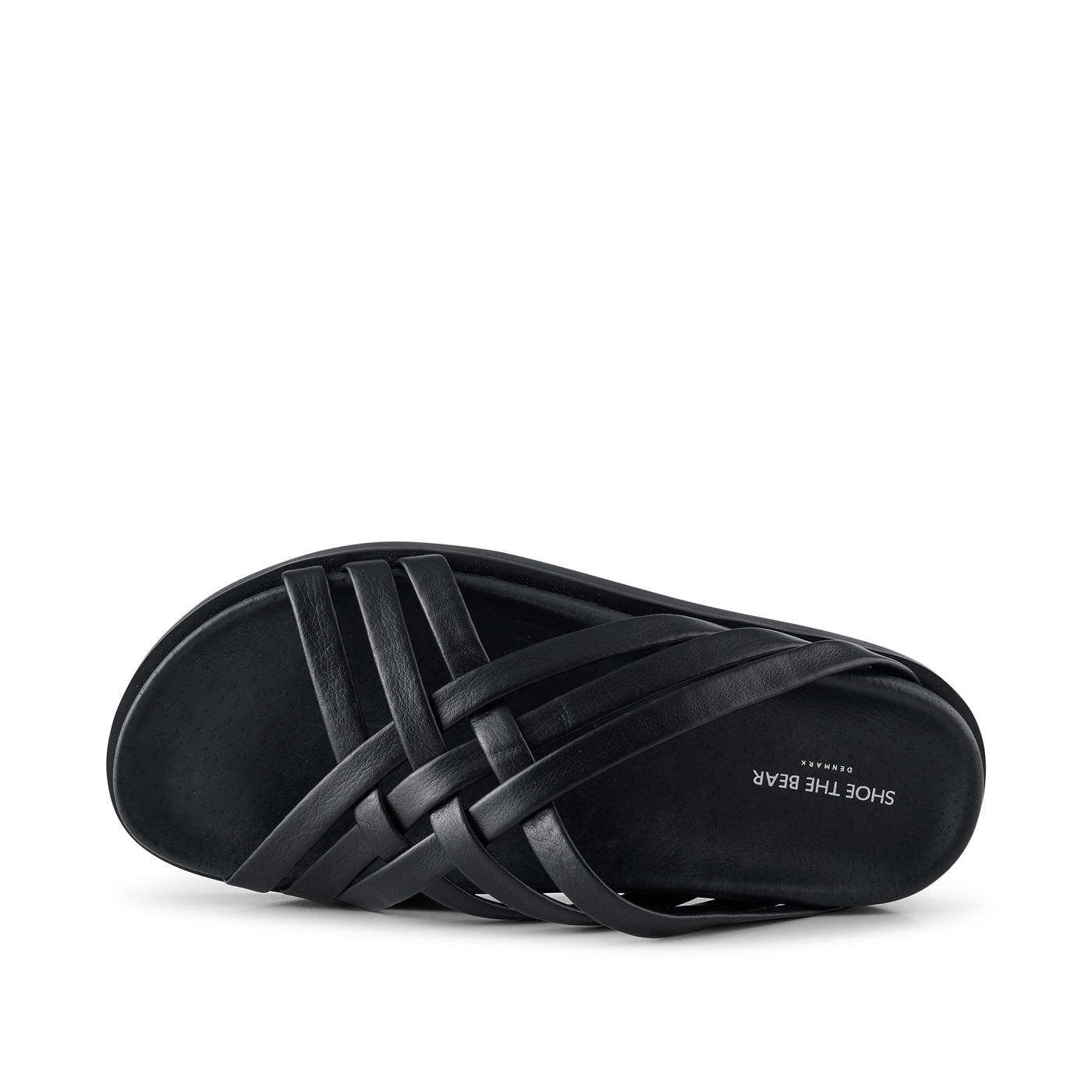 SHOE THE BEAR WOMENS Ivy mule leather Sandals 110 BLACK