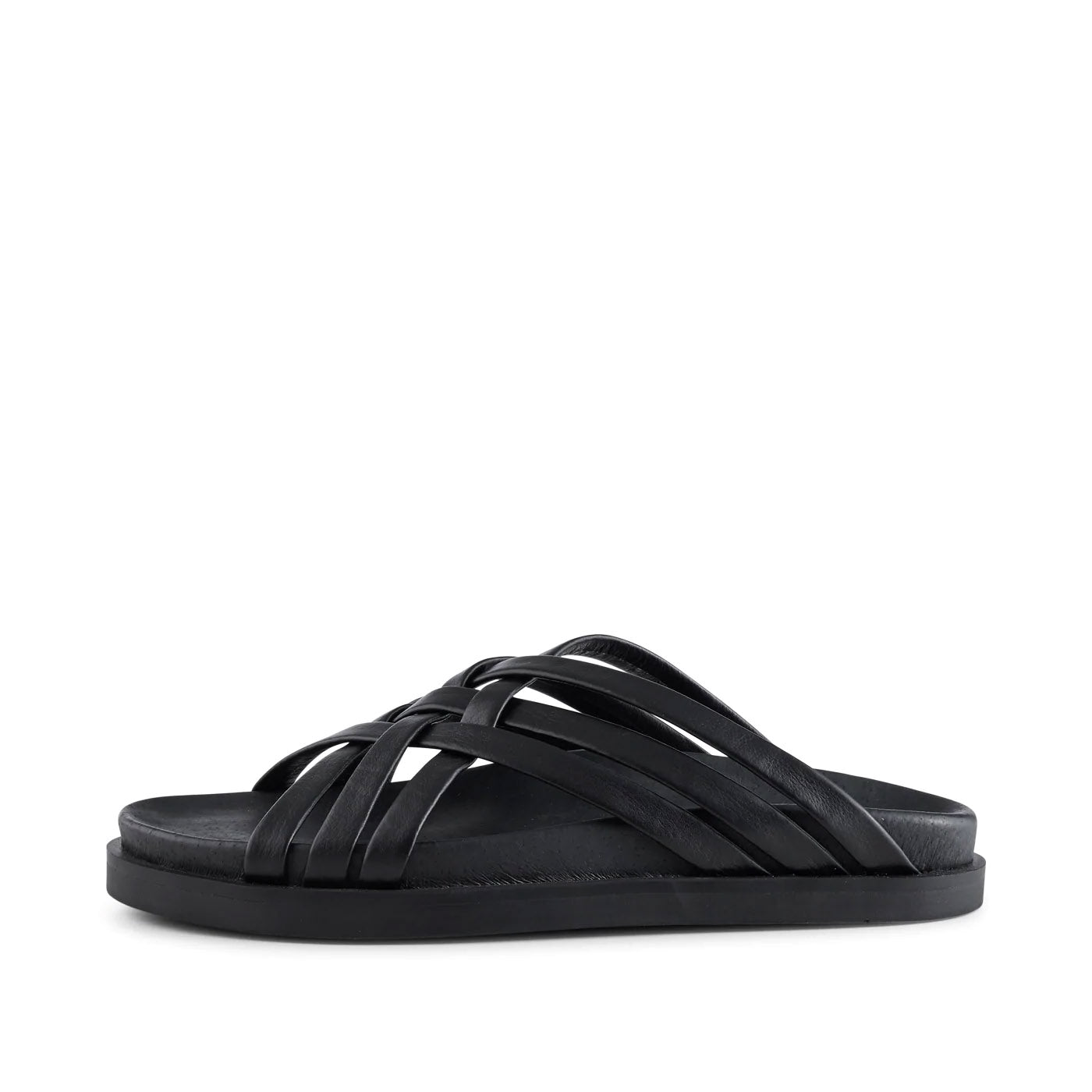 SHOE THE BEAR WOMENS Ivy mule leather Sandals 110 BLACK