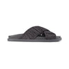 SHOE THE BEAR WOMENS Ivy sandal textile Flat Sandals 111 BLACK / BLACK